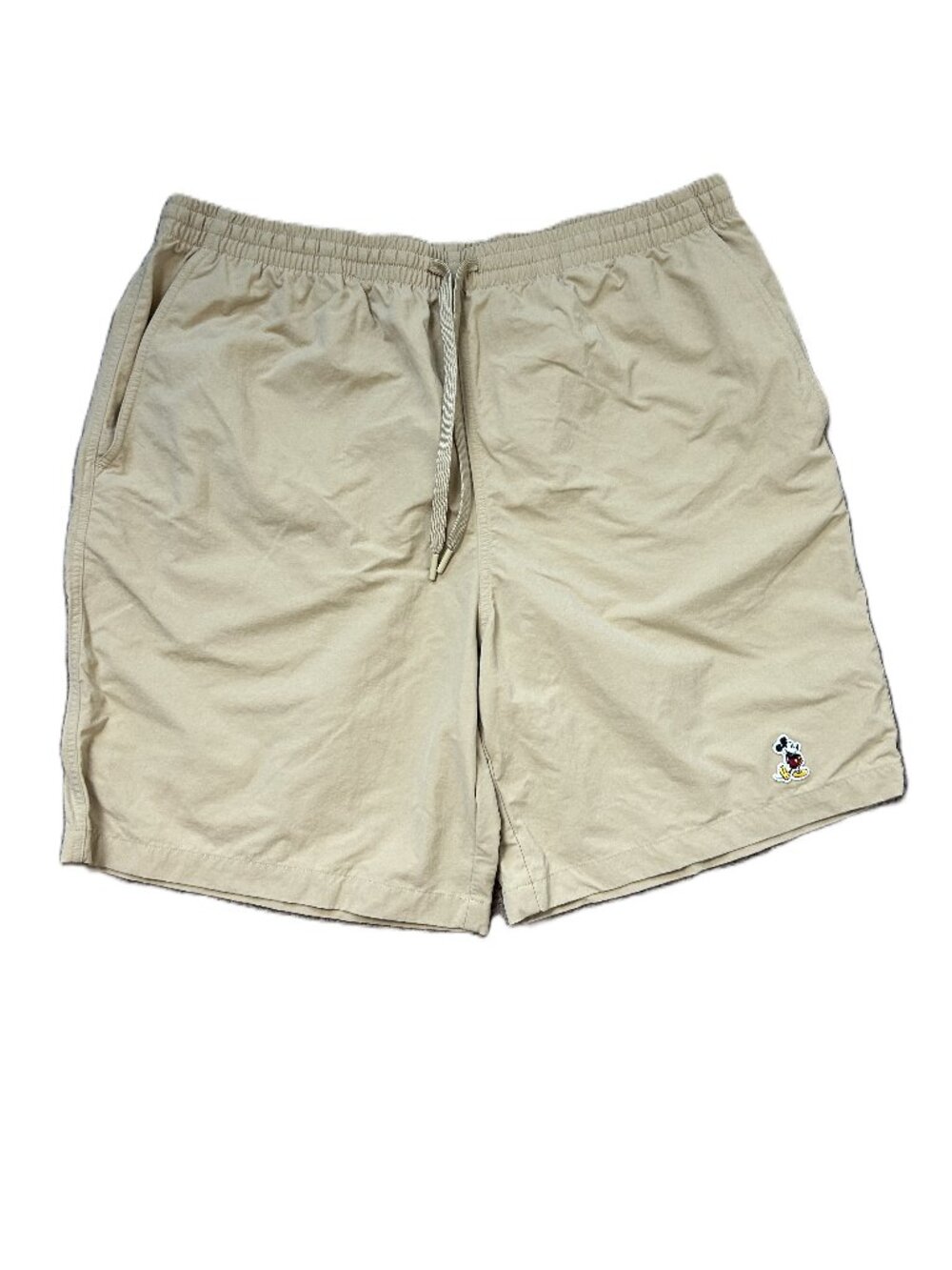 Vintage Mickey Mouse Shorts XL Tan
